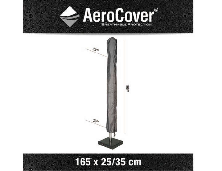 AeroCover Schirmhülle H165 x B25/35 cm